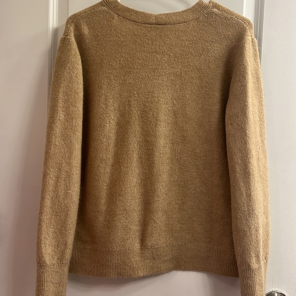 JCrew Tan Cardigan Sweater - Picture 3 of 6